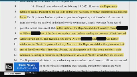 LAPD officer sues department after her nude photos were leaked by her