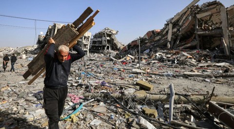 Gaza homes destroyed: Families return to devastated neighbourhoods
