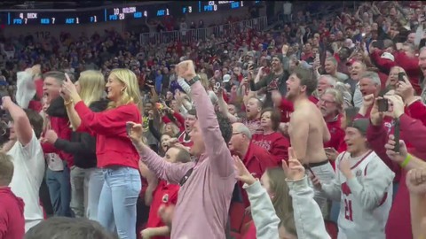 Happy Razorback Fans Shirtless Razorbacks fan describes ‘electric’ victory celebration after ...