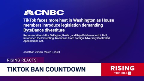 BAN TikTok? Congress wants to give Biden more censorship powers